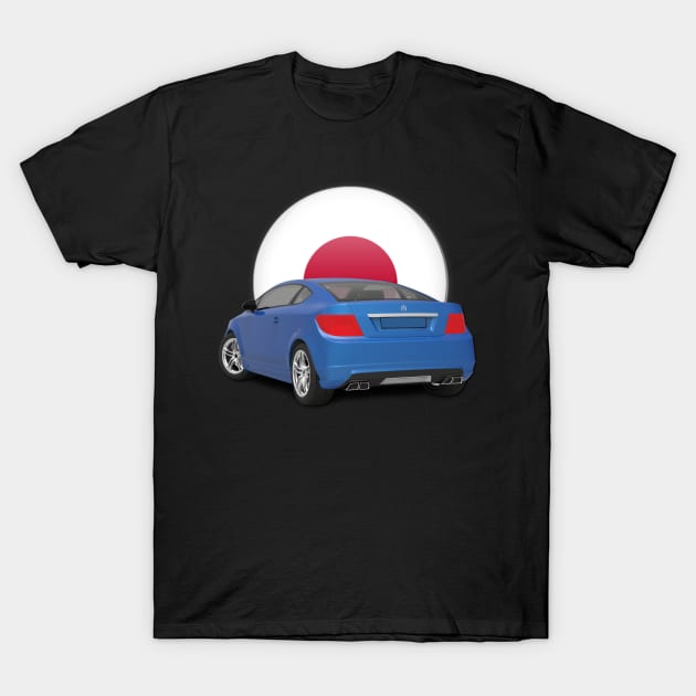 Acura Car Concept Blue vehicles, car, coupe, sports car  02 T-Shirt by Stickers Cars